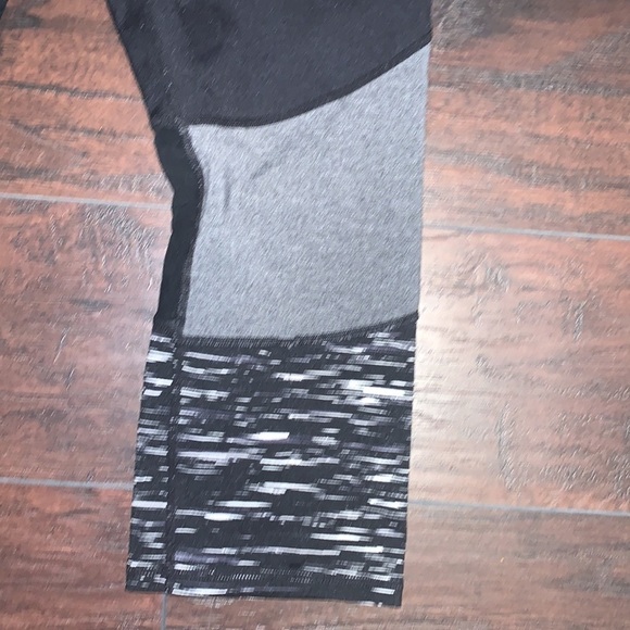 Marc New York Black Performance Cropped Leggings, sz Medium - Picture 3 of 7